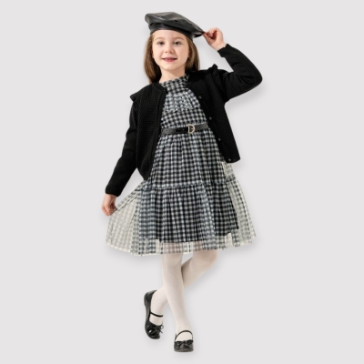 İstasyon Triko Hırkalı Üçlü Kız Takım 2-5 Y.