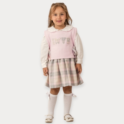 İstasyon Bağlamalı Süveterli Takım 2-5 Y.