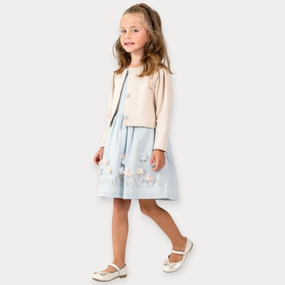 Moon Star Selanik Hırkalı Elbise 4-7 Y.