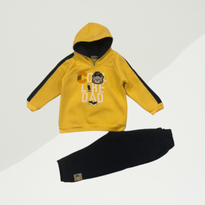 Cassiope Cool Lıka Dad Baskılı Ikili Eşofman Takım 1-4 Y.