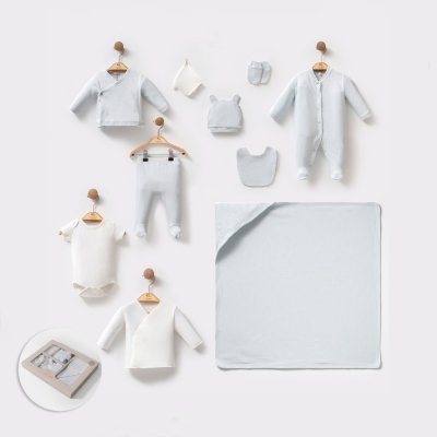 Cassiope Hayvanlar Desenli Erkek Onlu Zıbın (kutulu)