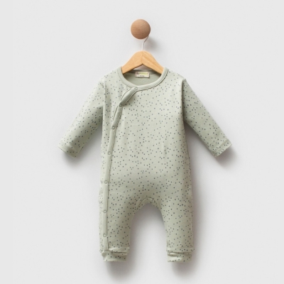 Cassiope (numuu) Puan Baskılı Patiksiz Erkek Tulum 3-6-9 Ay