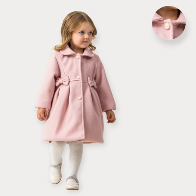 Baby Rose Fiyoklu Kaşe Mont 1-4 Y.