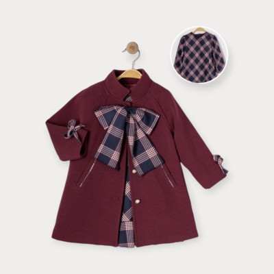 İstasyon Ekose Fularlı Montlu İkili Kız Takım 2-5 Y.