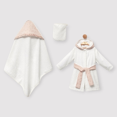 Cassiope Dalin Şampuanlı Kız Bornoz Seti (kutulu)